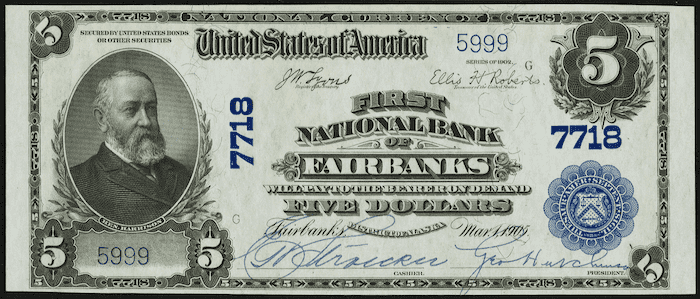 Large Size National Bank Notes | Executive Currency