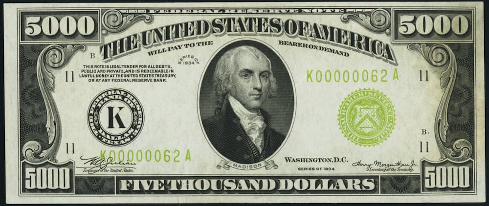 High Denomination Notes 