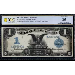 $1 1899 Blue Silver Certificates 236