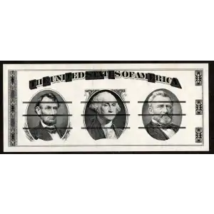 $1 1963 Green seal Small Size $1 Federal Reserve Notes 1900-A (2)