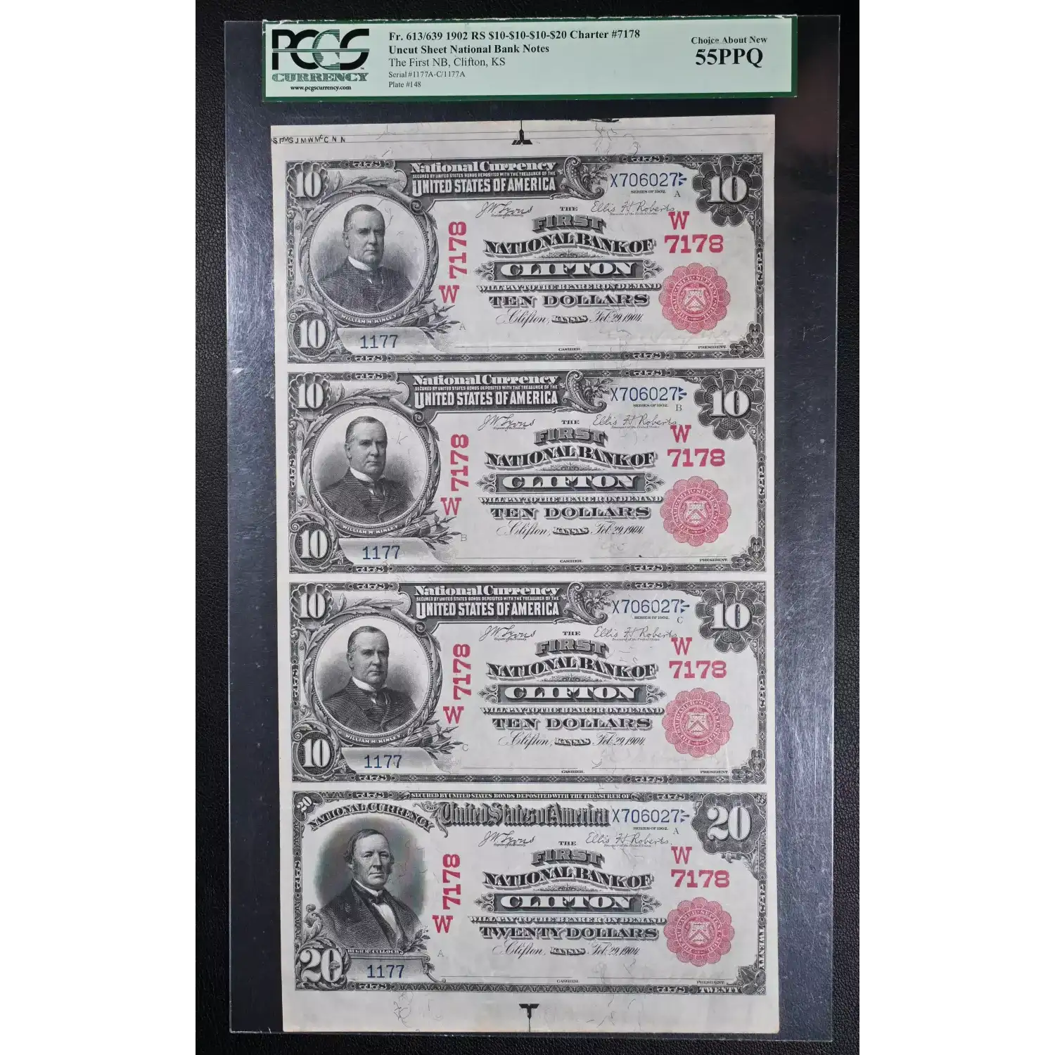 $10 Red Seal Third Charter Period 613 - Executive Currency