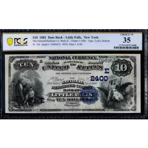 $10 Second Charter Period 545