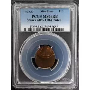 1972-S 1C, RB