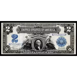 $2 1899 Blue Silver Certificates 258