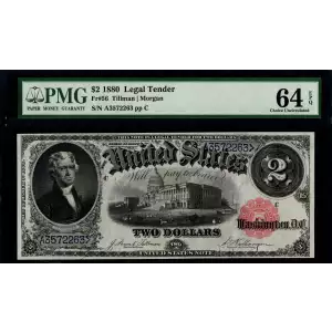$2 Small Red, scalloped Legal Tender Issues 56 (2)