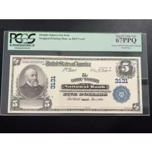 $5 Blue Seal Third Charter Period 587