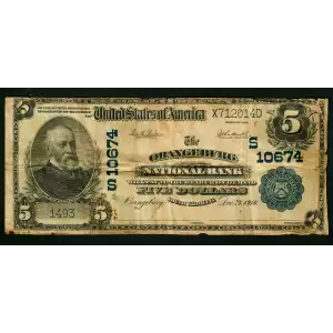 $5 Blue Seal Third Charter Period 597