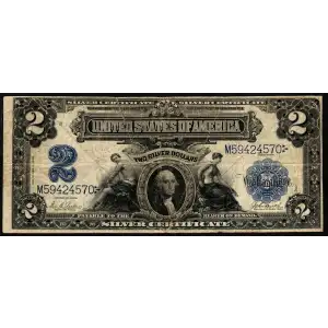 $2 1899 Blue Silver Certificates 255 (2)