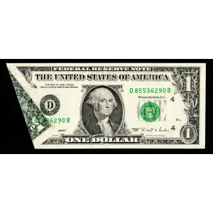 $1 1995 Green seal. Small Size $1 Federal Reserve Notes 1921-D