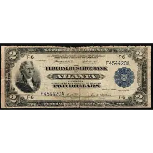 $2 1918  Federal Reserve Bank Notes 762 (2)