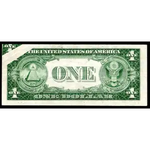 $1 1935-E blue seal. Small Silver Certificates 1614