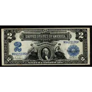 $2 1899 Blue Silver Certificates 255