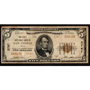 1929 $5 A004196
