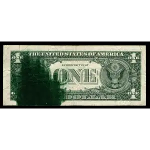 $1 1977 Green seal. Small Size $1 Federal Reserve Notes 1909-G