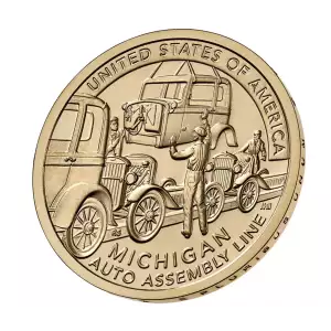 American Innovation Dollar - MICHIGAN 2025 : First Day Release April 8 2025 (2)