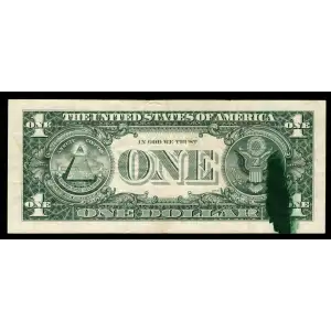 $1 1969 Green seal. Small Size $1 Federal Reserve Notes 1903-H