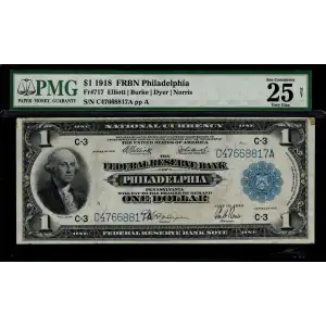 $1 1918  Federal Reserve Bank Notes 717 (2)