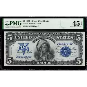 $5 1899 Blue Silver Certificates 273