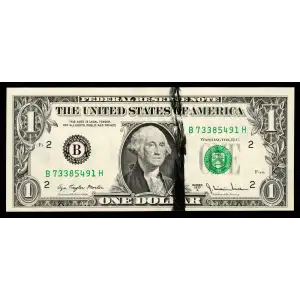 $1 1977-A. Green seal. Small Size $1 Federal Reserve Notes 1910-B