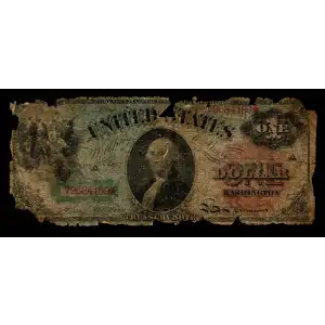 $1 1869 Large Red Legal Tender Issues 18