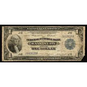$1 1918  Federal Reserve Bank Notes 737 (2)
