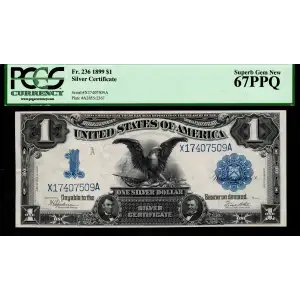 $1 1899 Blue Silver Certificates 236