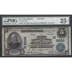 $5  Blue Seal Third Charter Period 607